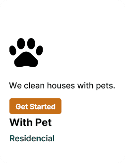 icon of houses with pets cleaning