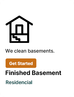 icon of basement cleaning