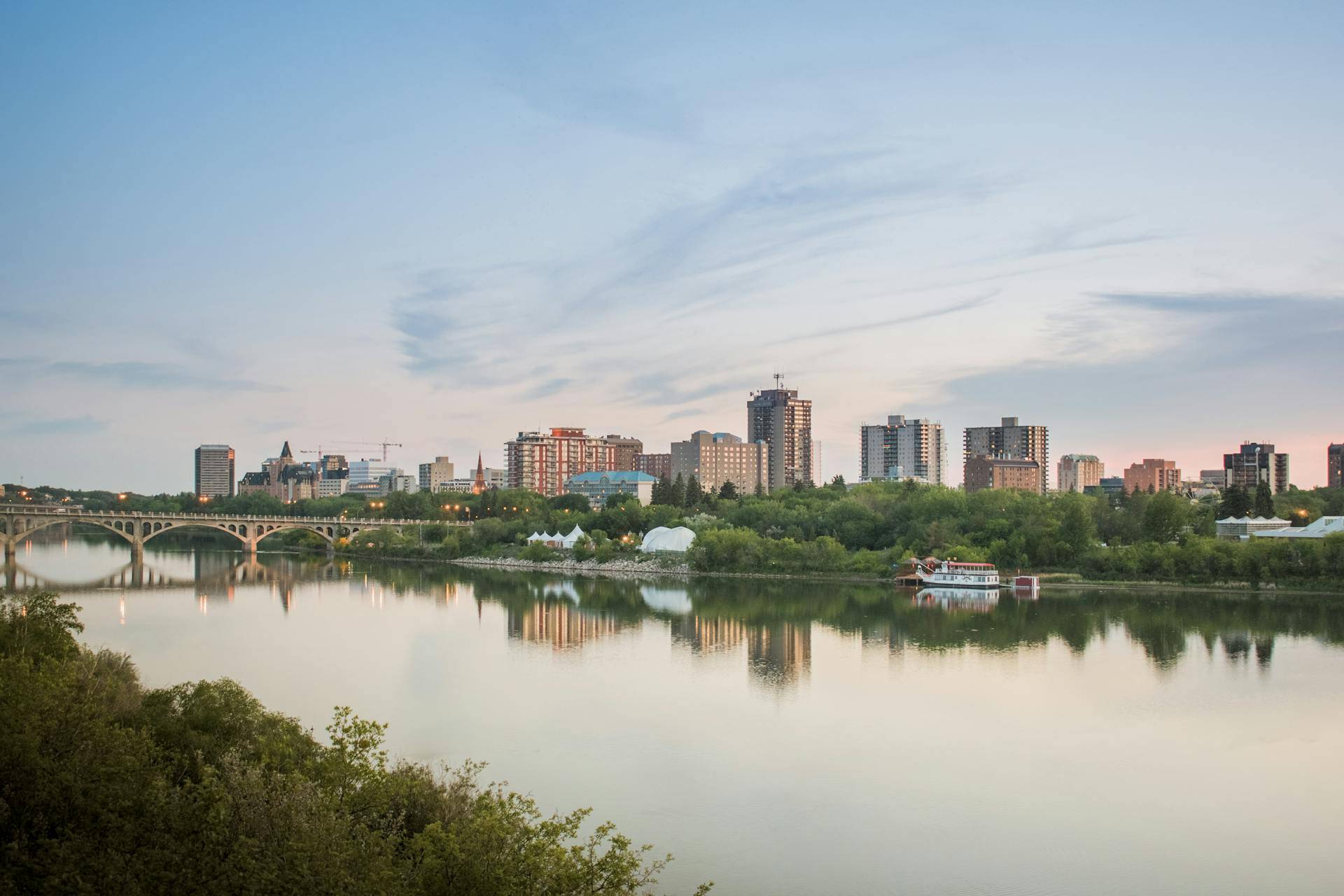 picture of a Saskatoon view